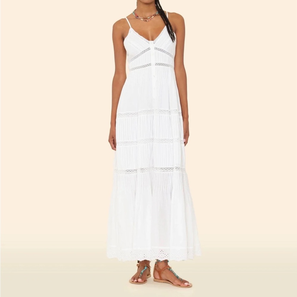 Xirena Janis White Maxi Dress